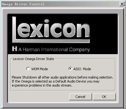 lexicon omega windows 11 driver.